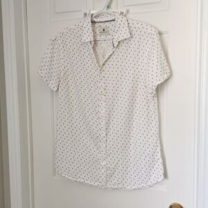 Steel & Jelly short sleeve Button down shirt M